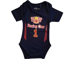 Fun2wear - baby- Formule 1 - Nr 33 - Max Verstappen - romper - korte mouw - 62-68