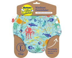 Huggies Little Swimmers - Zwemluier wasbaar - maat 5/6 - 13+ kg - herbruikbaar zwembroekje - 1 stuk