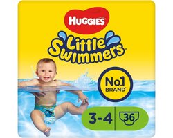 Huggies Little Swimmers - zwemluiers - maat 3/4 - (7 tot 15 kg) - voordeelverpakking - 36 stuks