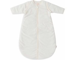 Jollein Baby Slaapzak Winter Met Afritsbare Mouw 70cm - Rond - Rib Ivory - Winterslaapzak