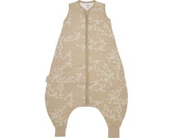 Meyco Baby Branches baby winter slaapoverall jumper - sand - 104cm