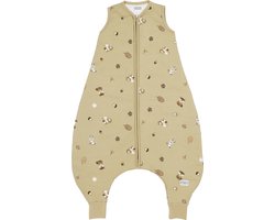 Meyco Baby Slaapzak Winter Forest Animals - slaapoverall jumper - sand - 92cm - winterslaapzak