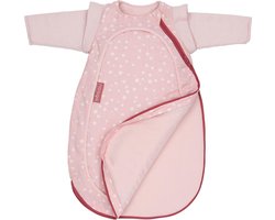 Nooga 4-seizoenen slaapzak Cocono Pink Dots (small 60cm)