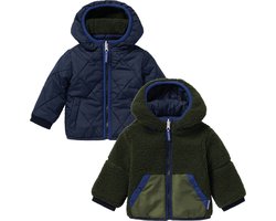 Noppies Reversible Jacket Gormaz Jongens Jas - Maat 86