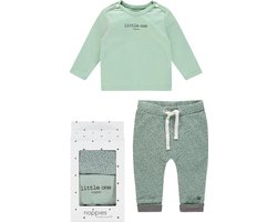 Noppies Unisex Gift Set Grey Mint - Maat 56