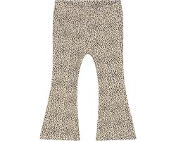 Prénatal baby broek - Meisjes - Light Brown Melange - Maat 68