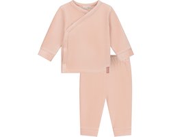 Prénatal baby pyjama rib velvet - Meisjes - Powder Pink - Maat 68