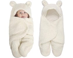 Teddy Babyslaapzak - Inbakerdoek Baby newborn 0-2 mnd - Crème