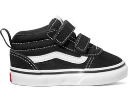 VANS TD Ward Mid V (SUEDE/CANVAS)BLACK/WHITE -Maat 24