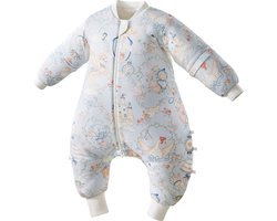 Vos&Bos Dreamland 2.5 TOG Bamboe & Wol Baby Winter Slaapzak met Benen - Dream Castle - XL