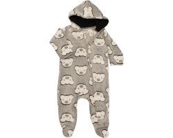 Winter Fleece Onesie - Beertjes - Newborn