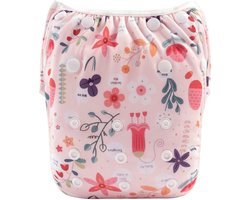 Zwemluier - Pink flowers - 5-15 kg