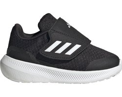 adidas Performance RunFalcon 3.0 Schoenen met Klittenband - Kinderen - Zwart- 25