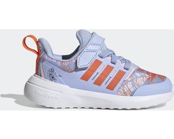 adidas Sportswear adidas x Disney FortaRun 2.0 Moana Cloudfoam Schoenen met Elastische Veters en Klittenband - Kinderen - Blauw - 25