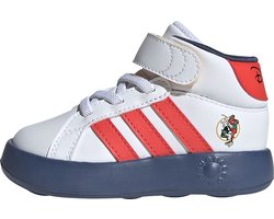 adidas Sportswear adidas x Disney Mickey and Friends Grand Court Mid Schoenen Kids - Kinderen - Wit- 27