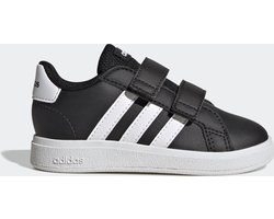 adidas Sportswear Grand Court Lifestyle Schoenen - Kinderen - Zwart- 25