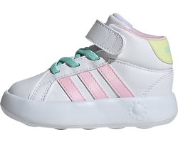 adidas Sportswear Grand Court Mid Schoenen Kids - Kinderen - Wit- 19