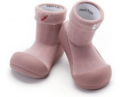 Attipas babyschoentje Bong-Bong pink  antislip baby schoenen maat 19 (3-6 maanden)