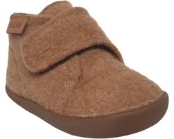 Baby | Babyslofjes | Meisjes, jongens | Cognac | Vilt | Shoesme | Maat 21