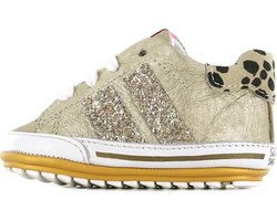 Baby | Babysneakers | Meisjes | Gold | Leer | Shoesme | Maat 22