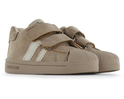 Baby | Babysneakers | Meisjes, jongens | Taupe | Leer | Shoesme | Maat 26