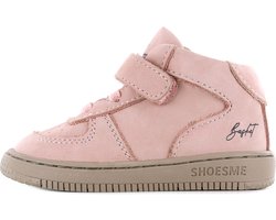 Baby | Babysneakers | Meisjes | Pink | Leer | Shoesme | Maat 21