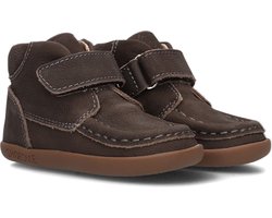 Baby | Klittenbandschoenen | Jongens | Dark Brown | Leer | Shoesme | Maat 21