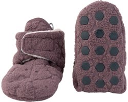 Babyslofjes met antislip - Blijven zitten - 6-12 maanden - Paars