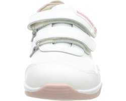 Biomecanics Meisjes Sneaker, Wit en Roze, Maat 26 EU, 8 UK