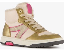 Blue Box gevoerde hoge meisjes sneakers goud - Maat 24 - Uitneembare zool