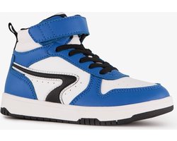 Blue Box hoge jongens sneakers blauw wit - Maat 21