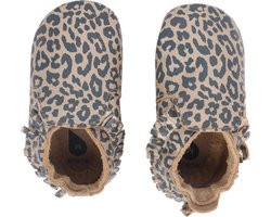 Bobux Babyslofjes Soft Soles Gold Leopard Print - Medium