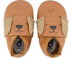 Bobux Soft Soles - Baby Slofjes Leer - Little Pup Caramel - Maat 18