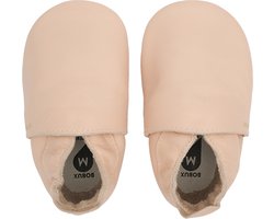 Bobux Soft Soles Babyslofjes - Leren Slofjes voor Baby's - Simple Shoe Rose - Maat 32