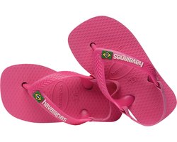 Havaianas - Brasil Logo Baby - Roze Kinderslippers-21