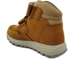 Kinderschoenen jongens - Kinderschoenen - Klittenband - Cognac - Maat 26