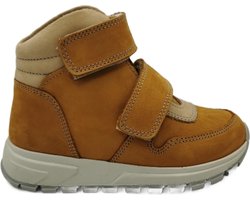 Kinderschoenen jongens - Kinderschoenen - Klittenband - Cognac - Maat 27