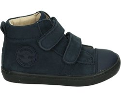 Klittenbandschoenen | Jongens | Dark Blue | Leer | Shoesme | Maat 24