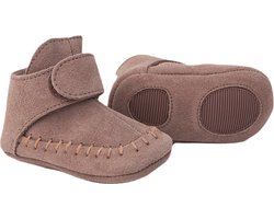 Lodger Babyschoenen maat 20 - Antislip - Klittenband - Suede - 15-18M - Bruin