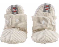 Lodger Babyslofjes Maat 16 Creme Slipper Ciumbelle Katoen Luchtig 3-6M