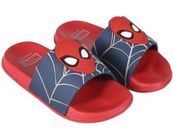 Marvel Spiderman Slippers Kinderen Jongens- Rood