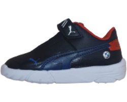 Puma - Sneakers -  BMW - Jongens -  Kinderen - Zwart/Rood/Blauw - Maat 24