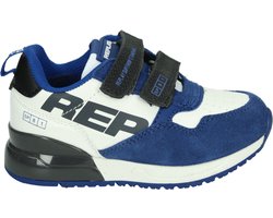 Replay Shoot Kid - Lage schoenen - Kleur: Blauw - Maat: 25