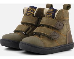 Shoesme Babyschoenen groen leer - Heren - Maat 23