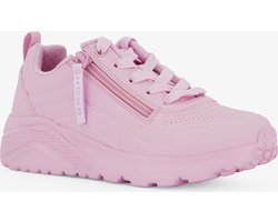 Skechers meisjes sneakers roze met rits - Maat 27 - Extra comfort - Memory Foam