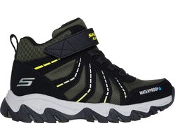 Skechers Rugged Ranger - Storm Trail Jongens Sneakers - Zwart/Groen - Maat 27