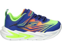 Skechers S Lighs Flex-Glow Ultra jongens sneaker - Blauw multi - Maat 25