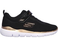 Skechers Skech Appeal 3.0-Core Instinc Meisjes Sneakers - Black/Gold - Maat 27