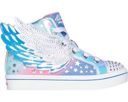 Skechers Twi-Lites 2.0 - Dreamy Wings Meisjes Sneakers - Zwart/Multicolour - Maat 27