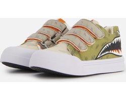 Sneakers | Jongens | SHARK PRINT | Canvas | Go Banana's | Maat 26